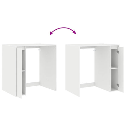 Wash Machine Cabinet White 87 x 60 x 89 cm Engineered wood