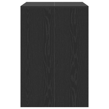 Wash Machine Cabinet Black Oak 87 x 60 x 89 cm Engineered wood