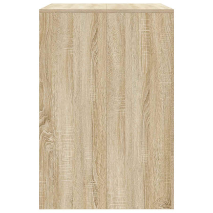 Wash Machine Cabinet with Storage Sonoma oak 87 x 60 x 89 cm