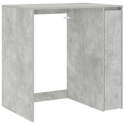 Wash Machine Cabinet with Storage Concrete gray 87 x 60 x 89 cm