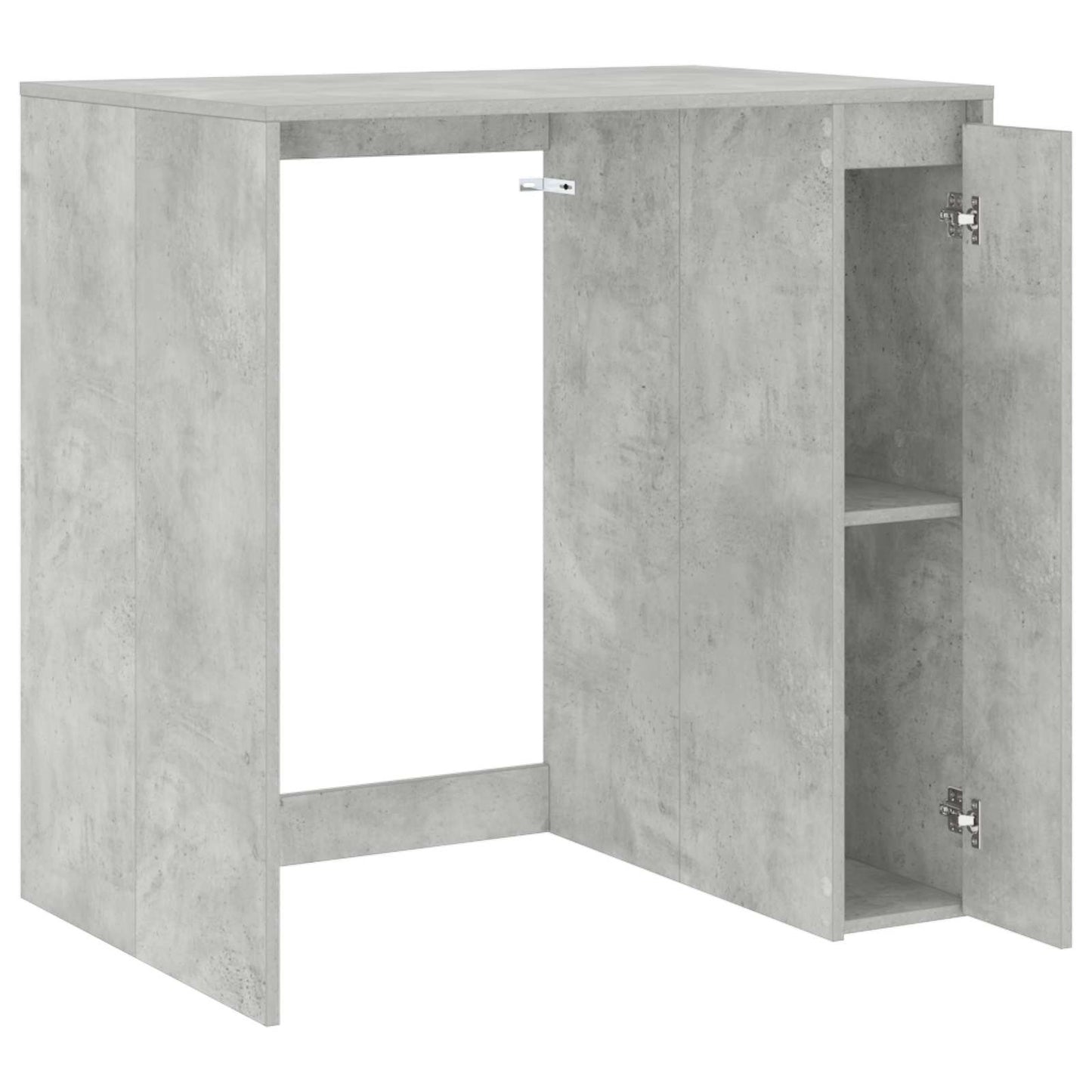 Wash Machine Cabinet Concrete 87 x 60 x 89 cm Engineered wood