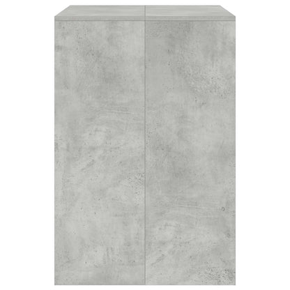 Wash Machine Cabinet with Storage Concrete gray 87 x 60 x 89 cm