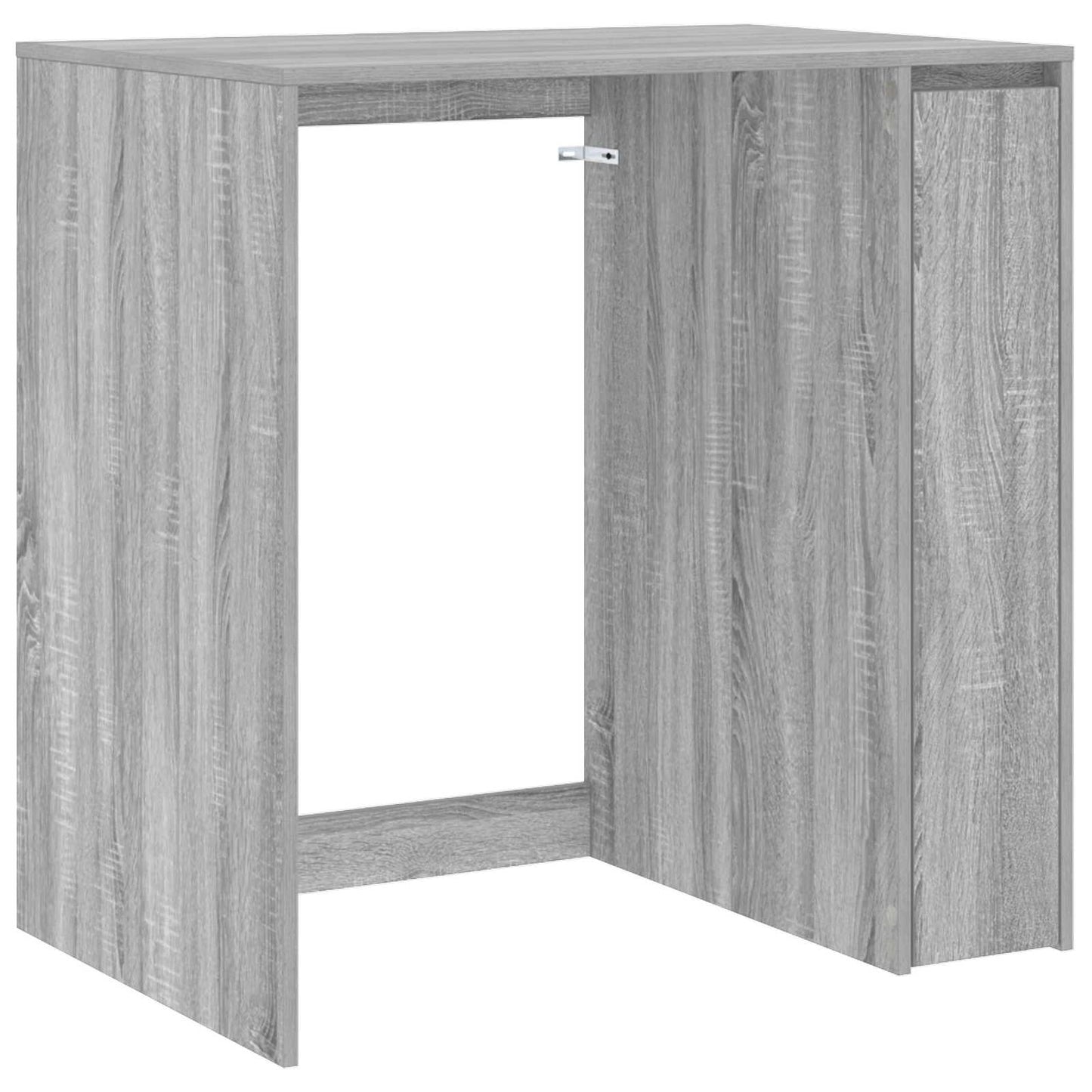 Wash Machine Cabinet with Storage Grey Sonoma 87 x 60 x 89 cm