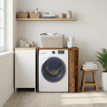 Wash Machine Cabinet Old Wood 87 x 60 x 89 cm Engineered wood