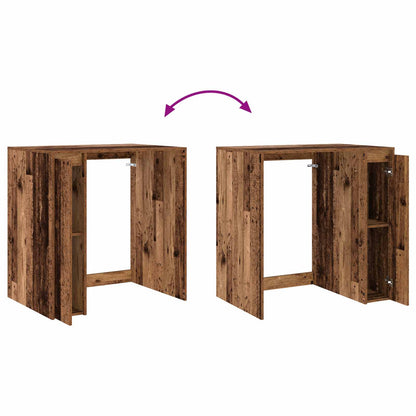 Wash Machine Cabinet Old Wood 87 x 60 x 89 cm Engineered wood