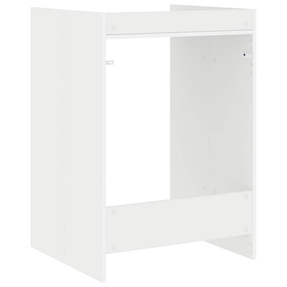 Wash Machine Cabinet White 67.5 x 62 x 97 cm Engineered wood