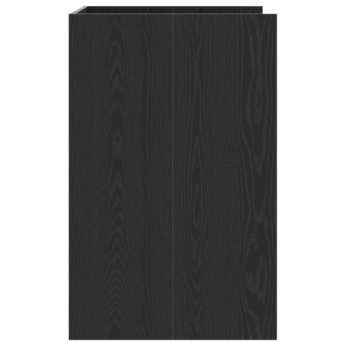 Wash Machine Cabinet with Storage Black Oak 67.5 x 62 x 97 cm
