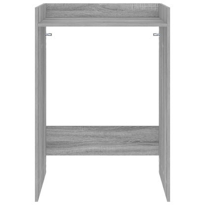 Wash Machine Cabinet with Storage Grey Sonoma 67.5 x 62 x 97 cm