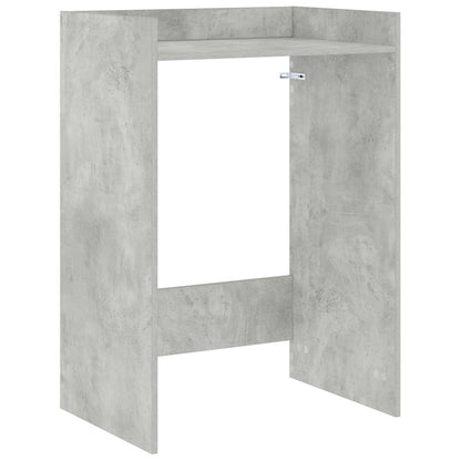 Wash Machine Cabinet Concrete Grey 67.5 x 48 x 97 cm