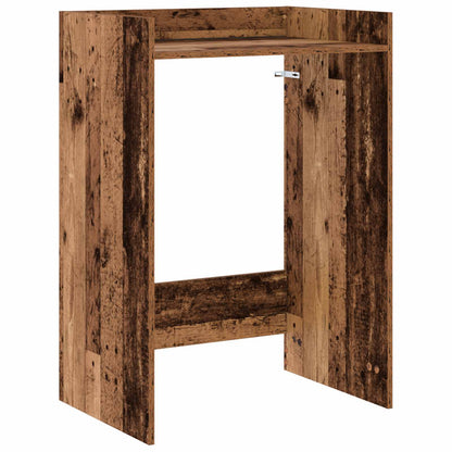 Wash Machine Cabinet Old Wood 67.5 x 48 x 97 cm Engineered wood