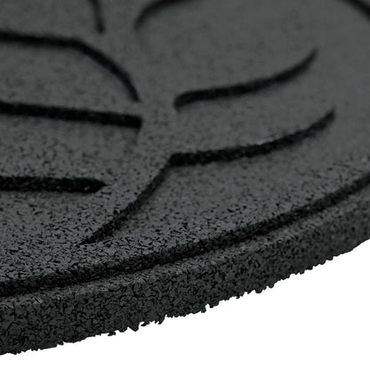 Stepping Stone 6 pcs Black Ø 44 x 2 cm Rubber
