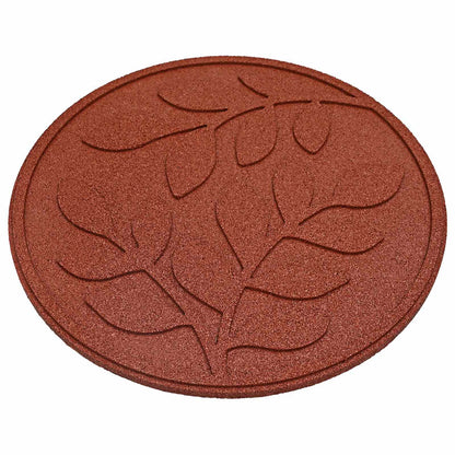 Stepping Stone 6 pcs Red Ø 44 x 2 cm Rubber