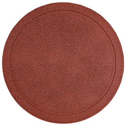 Stepping Stone 6 pcs Red Ø 44 x 2 cm Rubber
