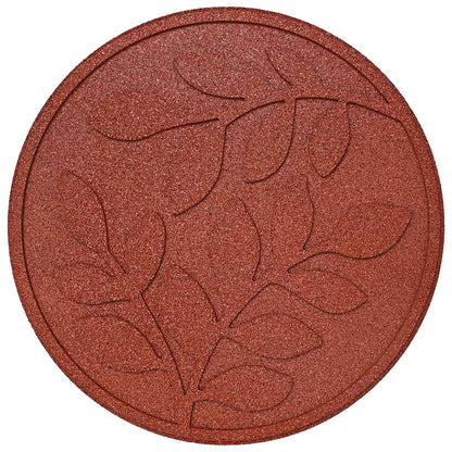 Stepping Stone 6 pcs Red Ø 44 x 2 cm Rubber