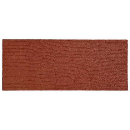 Stepping Stone 6 pcs Red 60.5 x 25 x 2 cm Rubber
