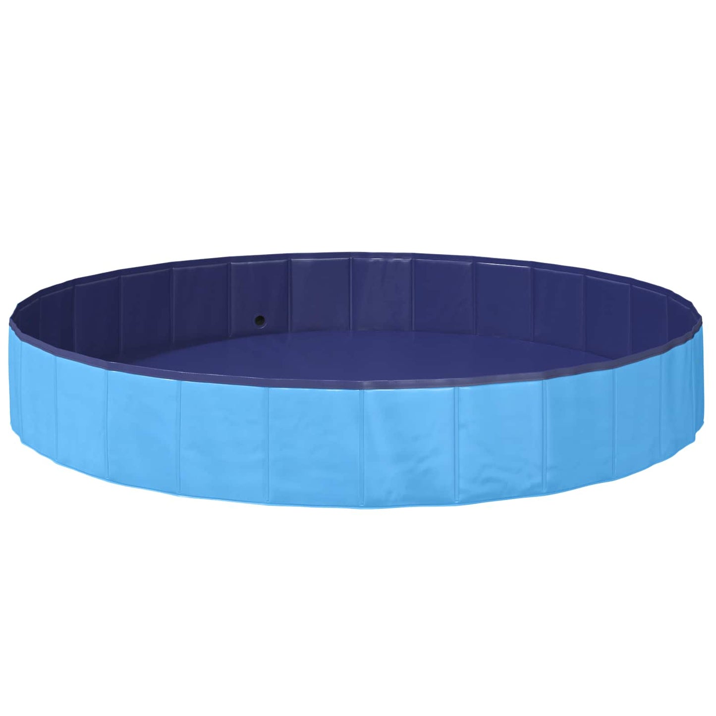 Dog Pool Folding Blue Ø200 x 30 cm Thick PVC