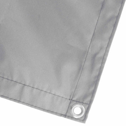 Balcony Screen Light Grey 100 x 400 cm Oxford Fabric