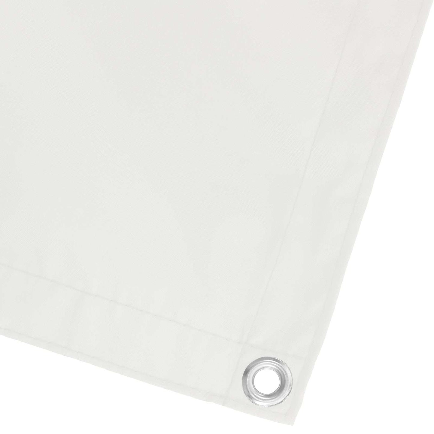 Balcony Screen White 100 x 400 cm Oxford Fabric