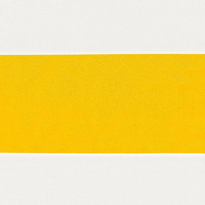 Balcony Screen Yellow and White 110 x 700 cm Oxford Fabric