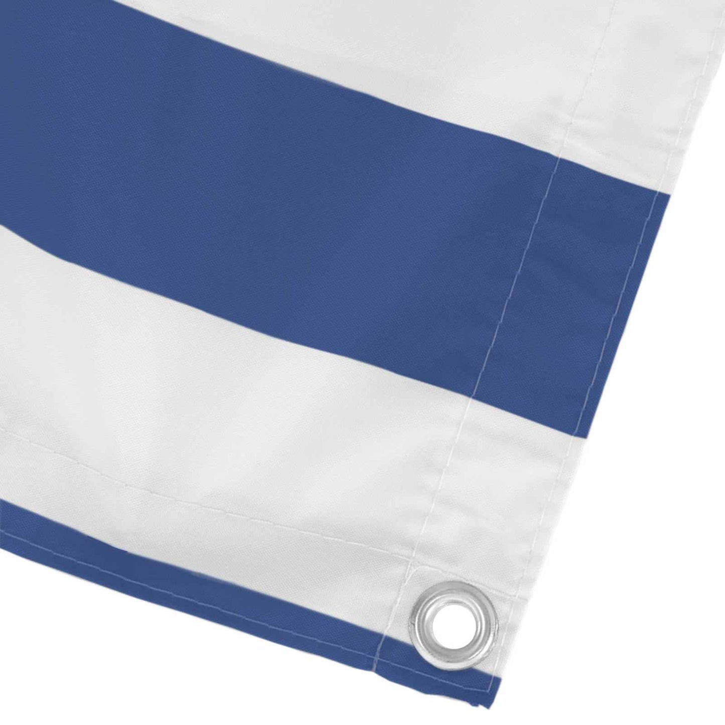 Balcony Screen Blue and White 100 x 400 cm Oxford Fabric