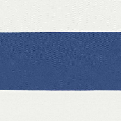 Balcony Screen Blue and White 100 x 400 cm Oxford Fabric