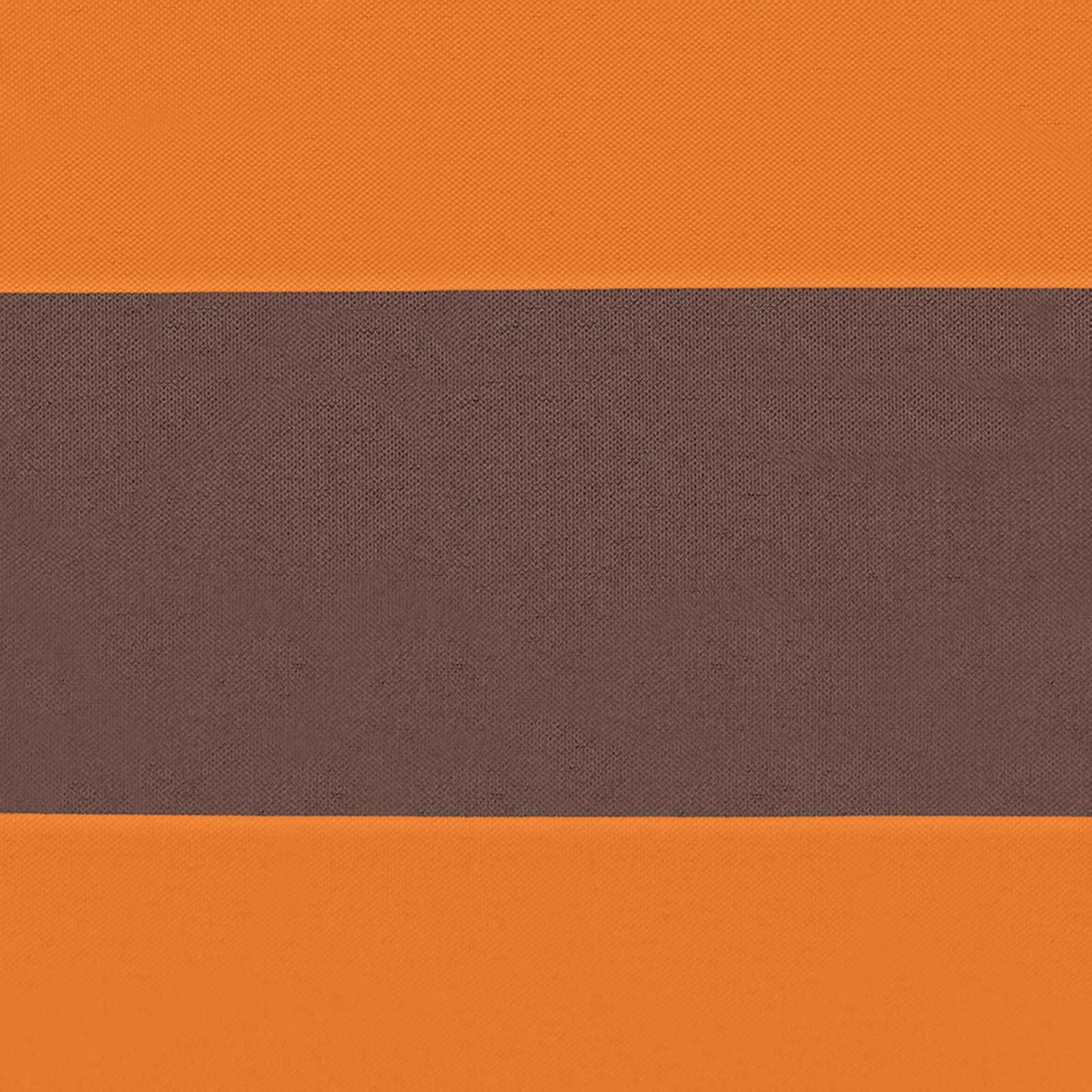 Balcony Screen Orange and Brown 110 x 300 cm Oxford Fabric