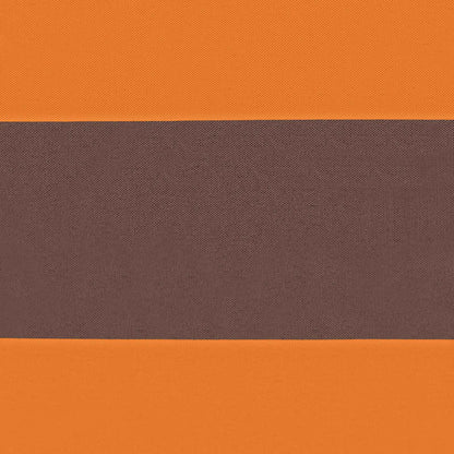 Balcony Screen Orange and Brown 110 x 300 cm Oxford Fabric