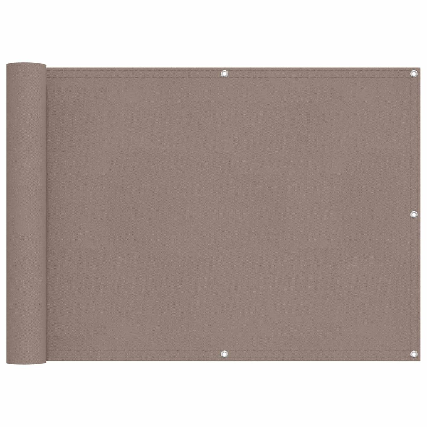 Balcony Screen 75 x 200 cm PU coated oxford alu