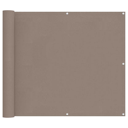 Balcony Screen 90 x 200 cm PU coated oxford alu