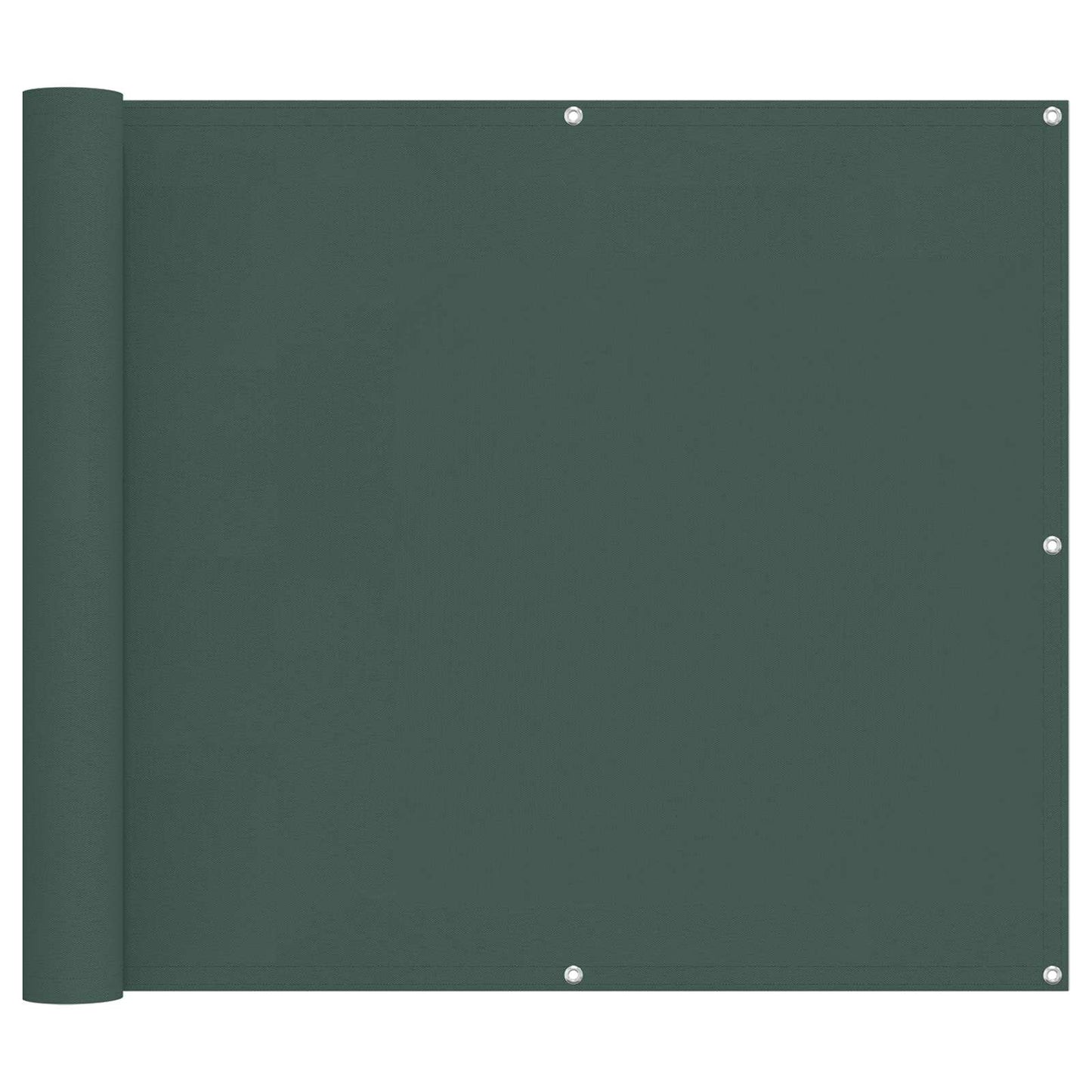 Balcony Screen Dark Green 100 x 500 cm Oxford Fabric