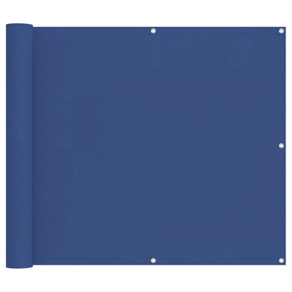 Balcony Screen Blue 100 x 300 cm Oxford Fabric