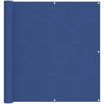 Balcony Screen Blue 120 x 200 cm PU coated oxford alu