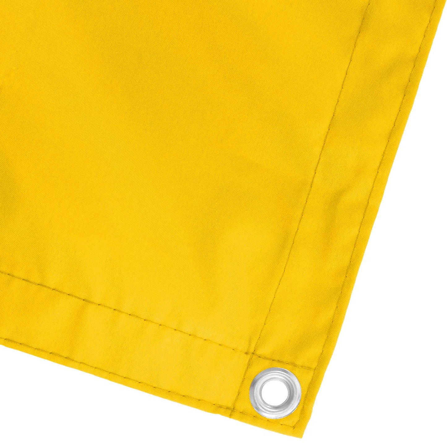 Balcony Screen Yellow 110 x 500 cm Oxford Fabric