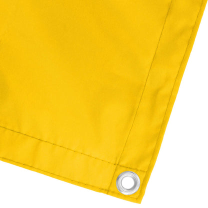 Balcony Screen Yellow 120 x 200 cm Oxford Fabric
