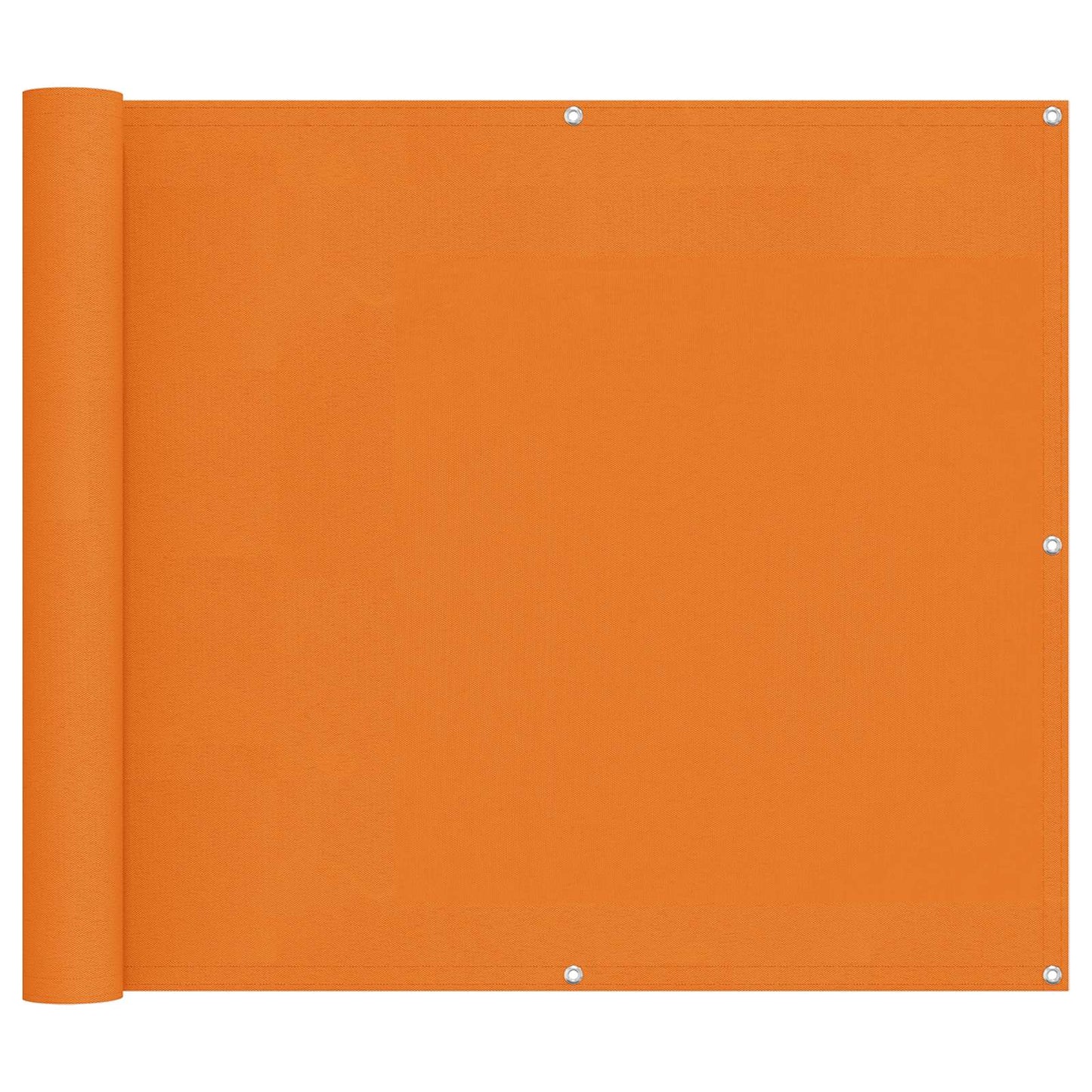 Balcony Screen Orange 100 x 300 cm Oxford Fabric