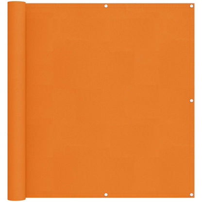 Balcony Screen Orange 110 x 800 cm Oxford Fabric