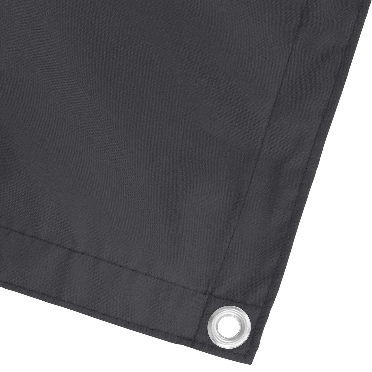 Balcony Screen Black 100 x 500 cm Oxford Fabric