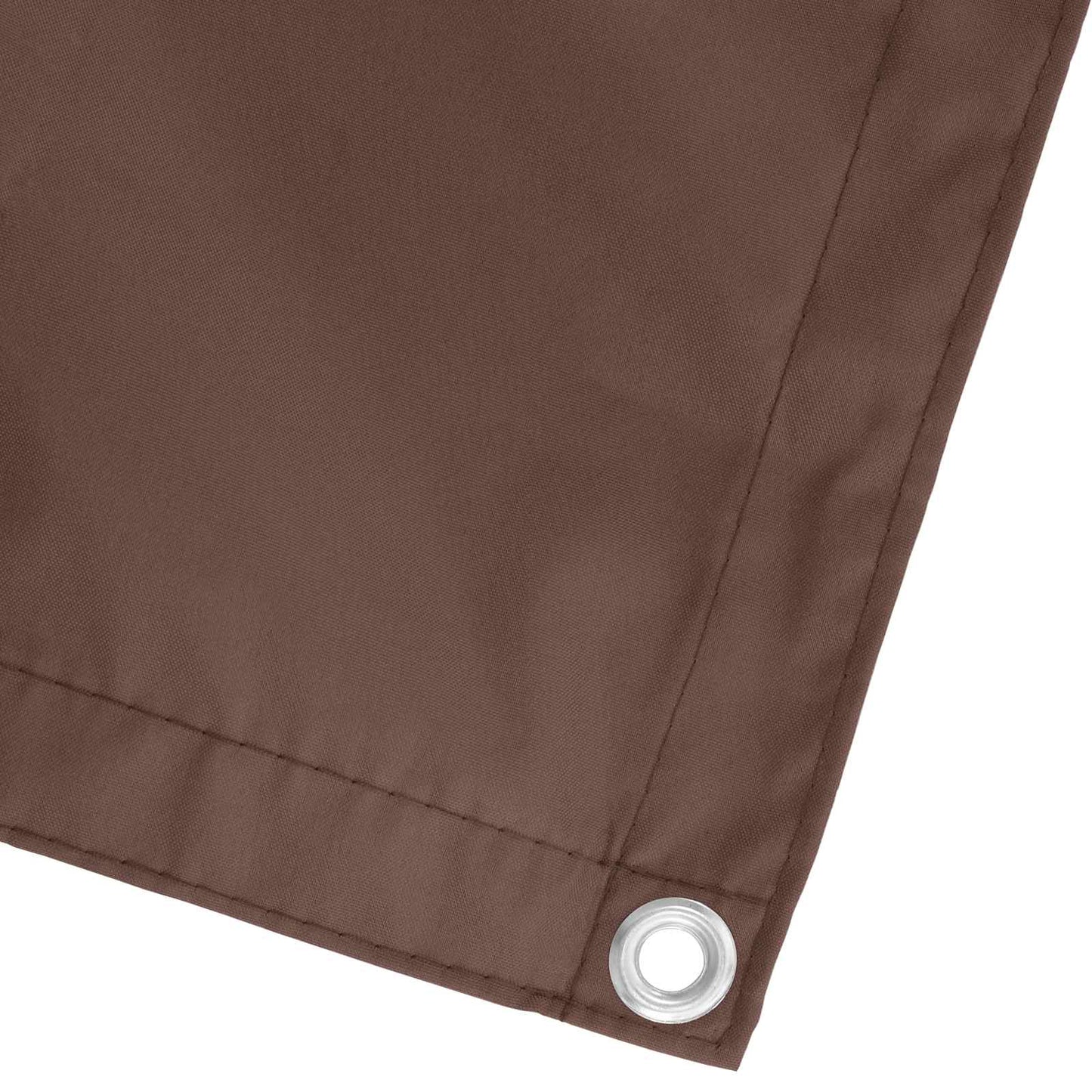 Balcony Screen Brown 100 x 600 cm Oxford Fabric