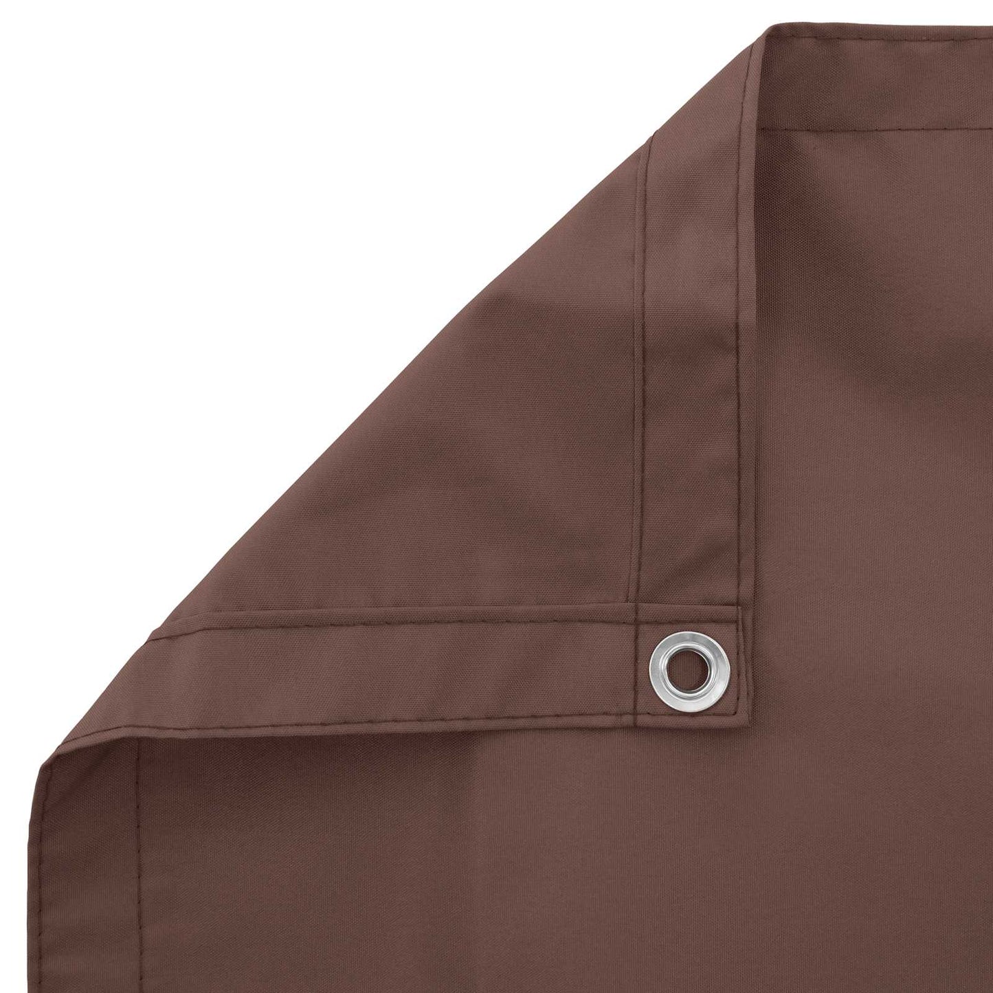 Balcony Screen Brown 100 x 600 cm Oxford Fabric