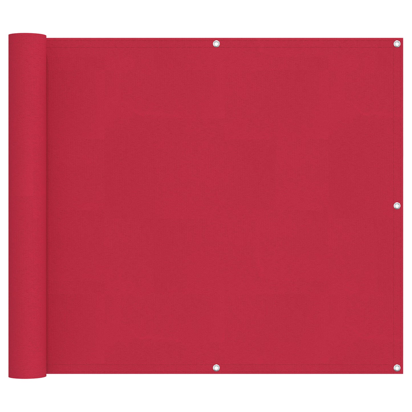 Balcony Screen Burgundy 100 x 200 cm Oxford Fabric