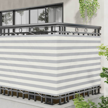 Balcony Screen 110 x 600 cm Oxford Fabric Rectangular