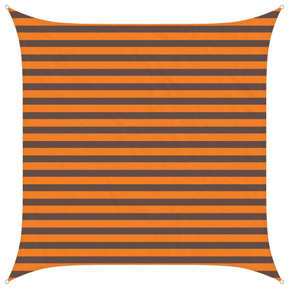 Sun Shade Sail Orange and Brown 2.5 x 2.5 m