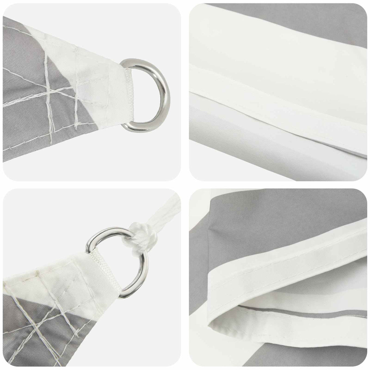 Sun Shade Sail 3.6 x 3.6 m 100% Polyester Oxford Square