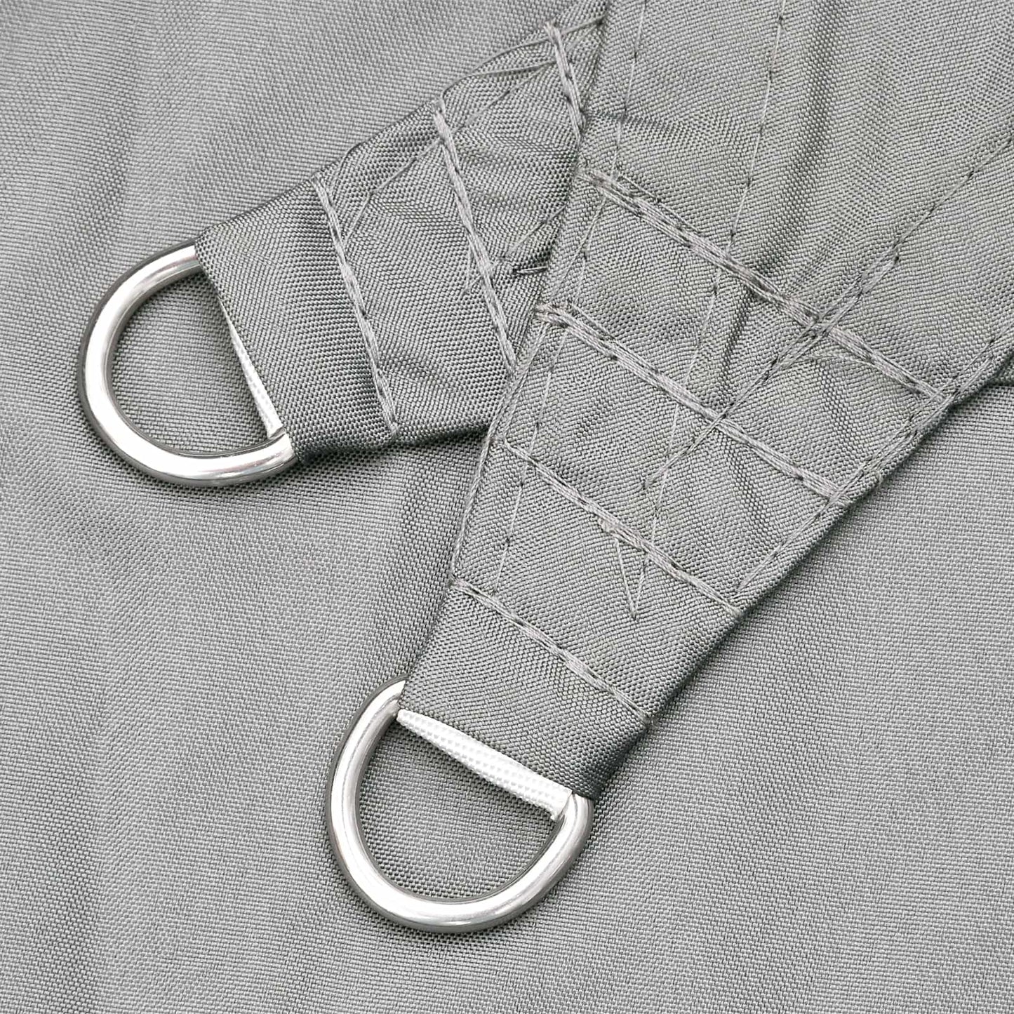 Sun Shade Sail Light Grey 6 x 2.5 m 100% Polyester Oxford