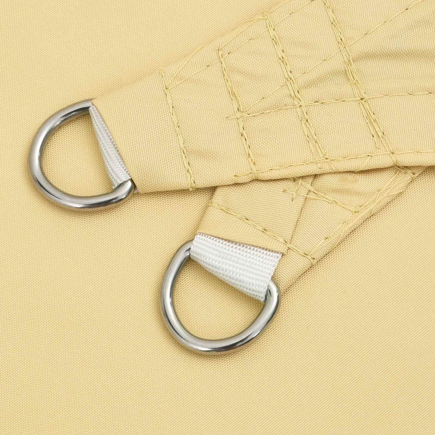 Sun Shade Sail Sand 6 x 2,5 m 100% Polyester Oxford