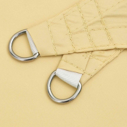 Sun Shade Sail Sand 6 x 2,5 m 100% Polyester Oxford