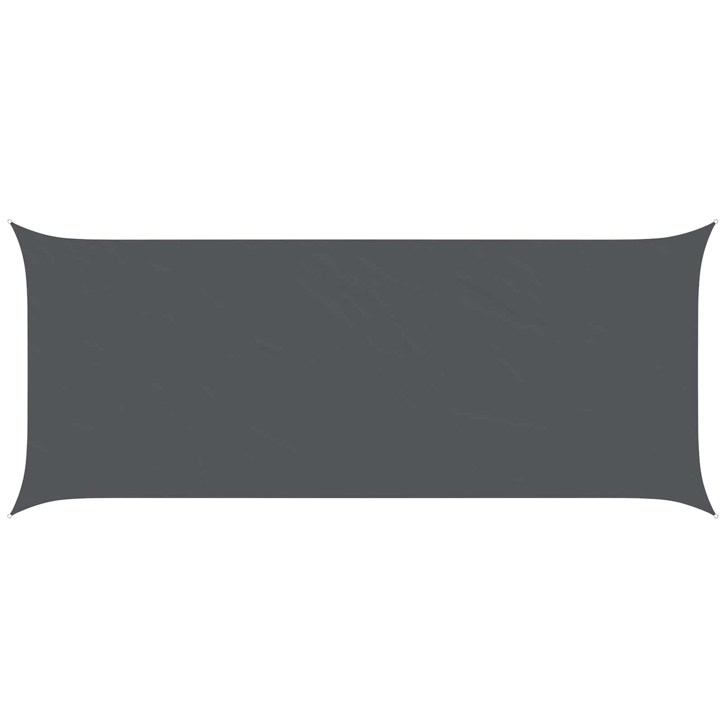 Sun Shade Sail Anthracite 6 x 2.5 m 100% Polyester Oxford