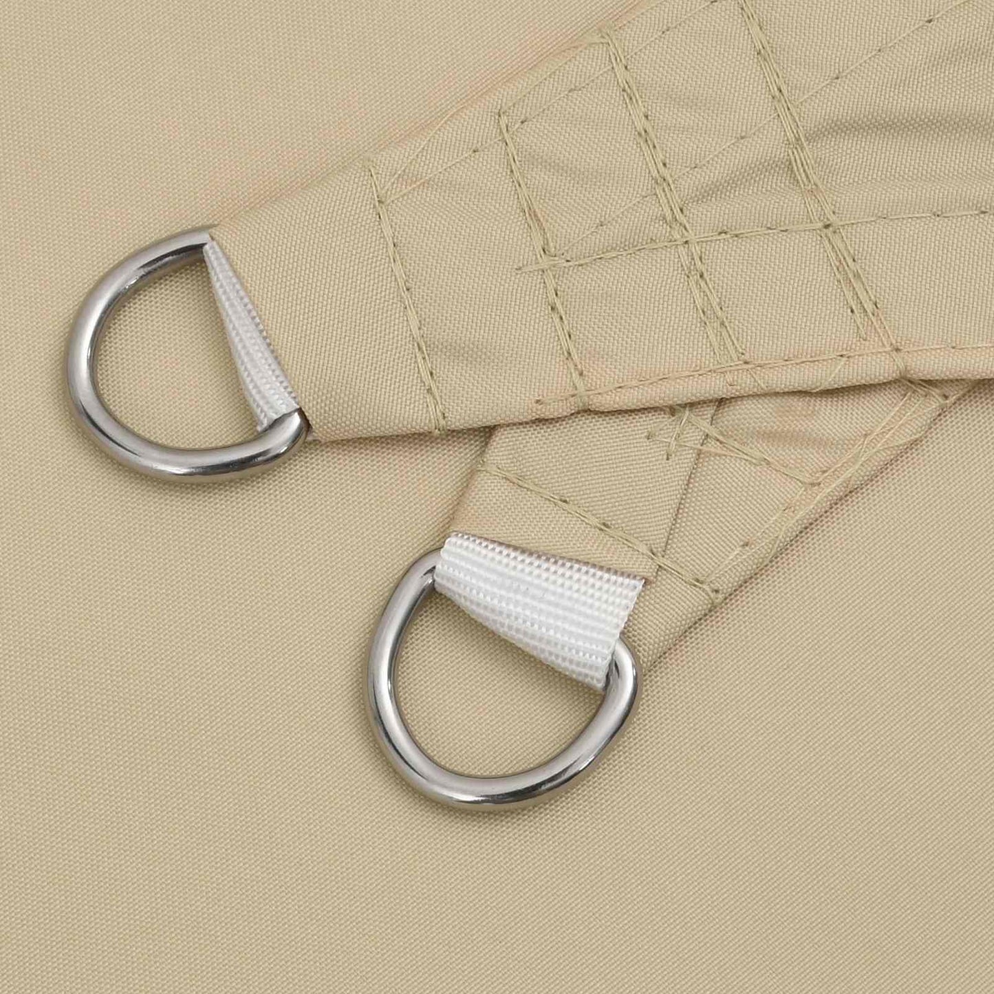 Sun Shade Sail Beige 6 x 2.5 m 100% Polyester Oxford