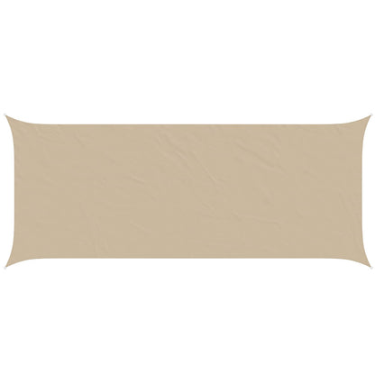 Sun Shade Sail Beige 6 x 2.5 m 100% Polyester Oxford
