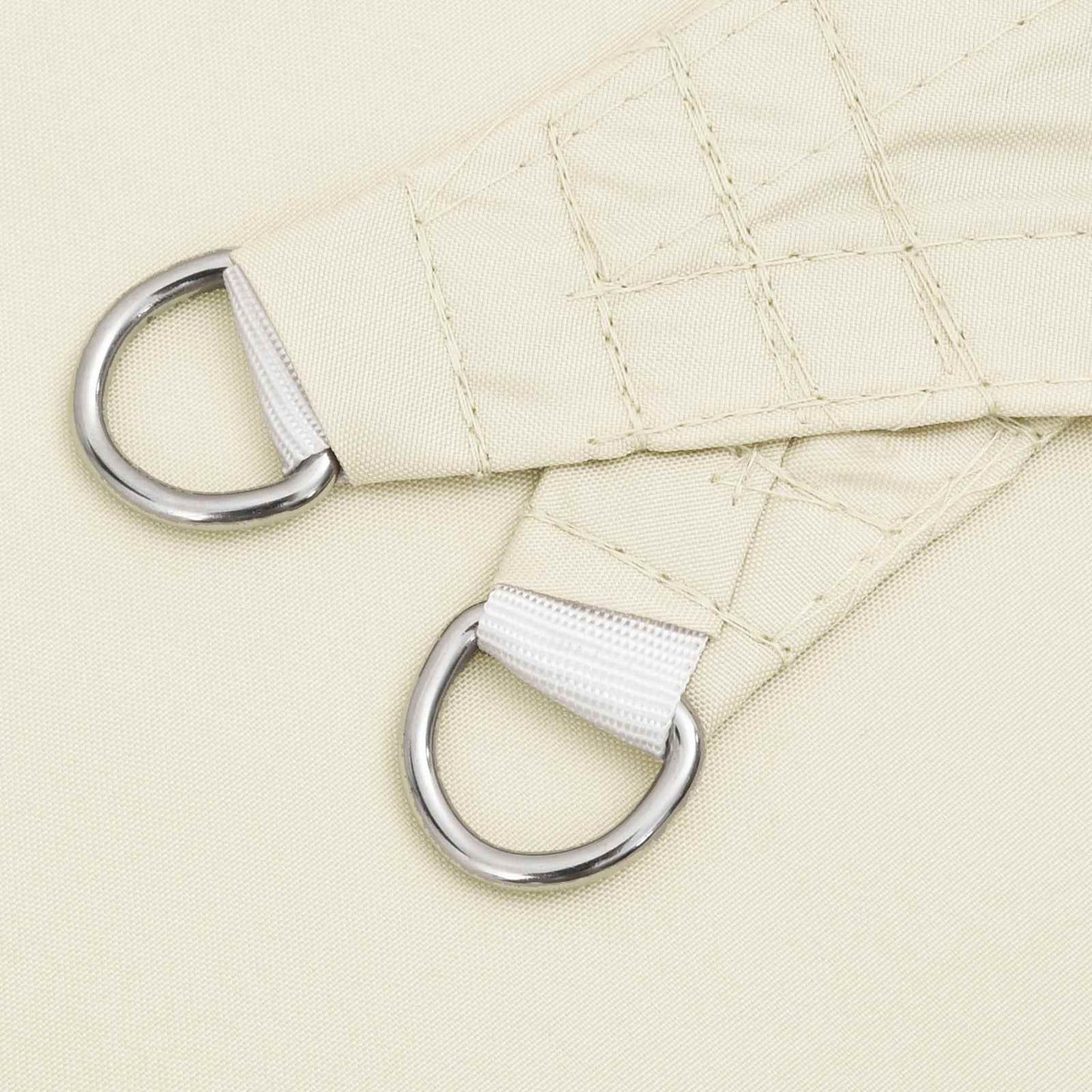 Sun Shade Sail Cream 6 x 2 m 100% Polyester Oxford